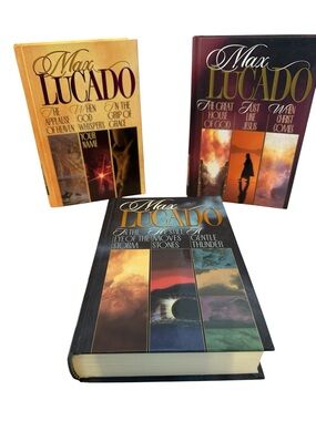 Max Lucado Hardcover Book Set (3) Books Included